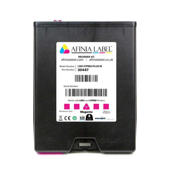 10er Set Tintenkartuschen Magenta Afinia L901 plus